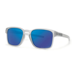 Men's Oakley Sunglasses - Oakley Latch Squared. Clear - Sapphire Iridium Polarized